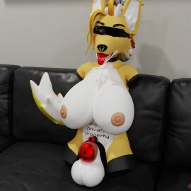 3d amputee anthro belly_tattoo blender_(software) blindfold canid canine canis chastity_cage chastity_device collar disability facial_piercing furniture futanari haolde haolde_(character) hi_res intersex mammal nose_piercing nose_ring open_mouth permanent_chastity_device piercing quadruple_amputee ring_piercing slave_tattoo sofa solo tattoo tongue tongue_out wolf