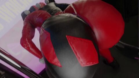 ass ass_focus batman_(series) big_ass harley_quinn harley_quinn_(classic) kishi music sound tagme twerk twerking video