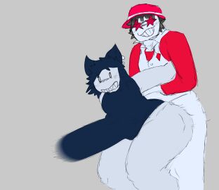 anatomically_inaccurate aryaki_(character) awkward_pose bfad cat_ears chance_(forsaken) femboy forsaken_(roblox) ivy_arts kitty_cat_two_time male male/male official_alternate_costume original_character roblox roblox23074 roblox_game robloxian self_upload sex stomach_bulge tagme two_time two_time_(forsaken)