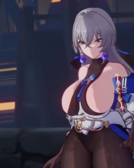 1girls animated boots bouncing_breasts bronya_rand bursting_breasts detached_sleeves drill_hair earrings elbow_gloves fat_ass female female_only game_mod gloves grey_eyes hair_ribbon high_heel_boots high_heels honkai:_star_rail huge_breasts light-skinned_female light_skin long_hair melodiq mod no_sound pantyhose sideboob silver_hair solo tagme thick_thighs thigh_boots video wide_hips