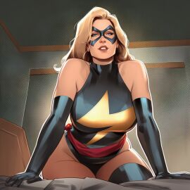 1girls ai_generated avengers big_ass big_breasts big_thighs breasts captain_marvel carol_danvers curvaceous curvy curvy_figure digital_media_(artwork) female hips hourglass_figure huge_ass huge_breasts huge_thighs large_ass large_breasts large_thighs legs light-skinned_female light_skin male male/female marvel marvel_comics mature mature_female ms._marvel ms._marvel_(carol_danvers) phophopho slim_waist thick thick_hips thick_legs thick_thighs thighs voluptuous waist wide_hips wide_thighs