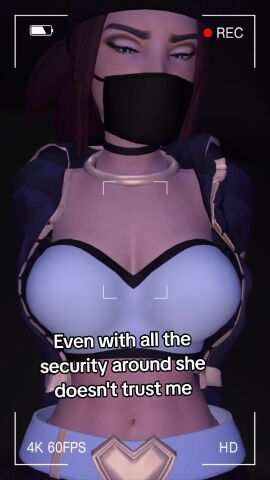 akali angry annoyed belt belt_buckle cellphone cheating clothed clothed_sex crop_top cropped_jacket crotchless female forced_exposure frustrated jewelry k/da_akali k/da_series league_of_legends looking_down mask masked masked_female midriff missionary_position phone ponytail pov prostitute prostitution recording suggestive tagme zippyblopz