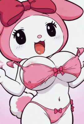 1girls ai ai_generated ai_generated_background big_booty big_breasts big_butt breasts feline female grok hello_kitty_(series) hips huge_breasts large_breasts my_melody naked naked_female nipples nude nude_female sanrio seductive seductive_look seductive_smile tagme thick_hips thick_thighs thighs thinfal titties video