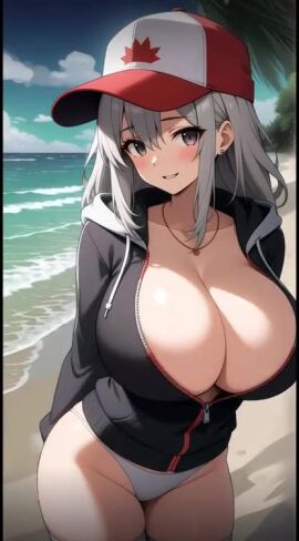 1girls ai_generated ai_generated_background ass beach big_ass big_booty big_breasts big_butt bikini breasts breasts_out female female_only flashing genii_tybalt gigantic_breasts grok nipples original_character pool pussy seductive seductive_look seductive_smile swimsuit tagme talkie-ai thick_thighs thighs thinfal vagina video