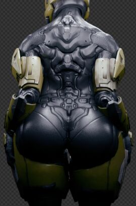 3d 3d_(artwork) big_ass big_breasts breasts female female_spartan_(halo) halo_(game) halo_(series) silent_sfm spartan_(halo) tagme