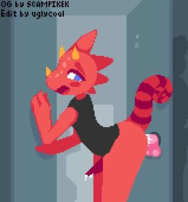 2boys 2d 2d_(artwork) 2d_artwork anal anal_penetration anal_sex animal_crossing animated animation anthro ass balls ballsack bathroom blue_eyes blush butfloyeen cock cum cum_drip cum_dripping cum_dripping_from_penis cum_in_ass cum_inside cumming_while_penetrated cute dick digital_art digital_media digital_media_(artwork) dripping dripping_cum flick_(animal_crossing) flush flushed gay gay_anal gay_sex glory_hole loop looping_animation male male_only nintendo one_eye_visible open_mouth penile penile_penetration penis penis_in_ass pink_balls pink_penis pixel_(artwork) pixel_animation pixel_art red_body scampikek semen_in_anus sex short_playtime solo sound source_request tongue uglycoal video yaoi year_request