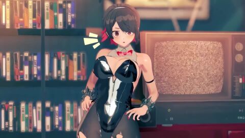 1boy 2girls 3d animated animation ass assisted_sex belle_(zenless_zone_zero) big_ass blush bottomless_male breasts breasts_pressed_against_wall brother_and_sister closed_eyes clothed clothed_sex clothing dark_green_eyes doggy_style doggy_style_position doggystyle_position ellen_joe female ffm ffm_threesome fingerless_gloves forced_penetration grey_hair hands_around_waist hands_on_hips hoyoverse intercourse kneeling koikatsu koro22 light-skinned_female light-skinned_male light_skin locker locker_room lockers longer_than_30_seconds maid_headdress male mihoyo moaning mostly_nude mostly_nude_female mostly_nude_male on_knees original partially_clothed pushing pushing_hips pussy red_nails shorter_than_one_minute sound standing standing_doggy_style standing_sex threesome torn_pantyhose undressed vaginal_penetration vaginal_sex video voice_acted wise_(zenless_zone_zero) zenless_zone_zero