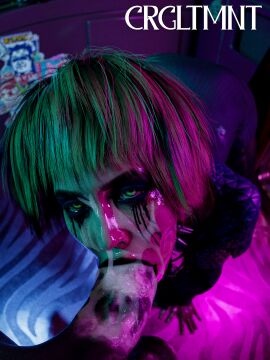 1boy 1girls 3d big_penis black_lipstick blowjob crgltmnt cum cumshot cumshot_in_mouth cyberpunk cyberpunk_2077 dark-skinned_male dark_skin female lipstick_ring makeup male mascara_tears misty_olszewski penis ruined_makeup running_mascara runny_makeup sloppy sloppy_blowjob