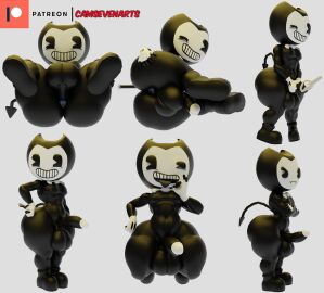 2023 3d 5_fingers angry anus ass balls bendy bendy_and_the_ink_machine bendy_the_dancing_demon big_ass big_butt black_body black_clothing black_footwear black_shoes black_skin blue_anus bodily_fluids bow_tie camseven circumcised clothing crossed_arms cum cum_while_penetrated demon digital_media_(artwork) english_description erection fellatio_gesture fingerless_gloves fingers footwear front_view genital_fluids genitals gesture glans gloves hand_on_ass hand_on_butt hand_on_hip handwear hi_res humanoid_genitalia humanoid_penis lying male male_only masturbation mouth_closed multiple_poses on_side one_eye_closed open_mouth penetration penile penile_masturbation penis pose presenting presenting_hindquarters simple_background sketch_page smile solo spade_tail suggestive suggestive_gesture tail thick_thighs tongue tongue_out toony white_background white_bow_tie white_clothing white_glans white_gloves white_handwear wide_hips wink