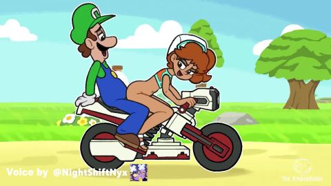 1boy 1girls 2d 2d_animation animated bottomless bouncing_breasts brokenrobot female femdom gameplay_mechanics horror jumping lakitu luigi mario_(series) mario_kart masturbation motorcycle mp4 music negative_space nightshiftnyx penetration pov princess_daisy princess_daisy_(swimwear) pussy riding sex shirt_lift sound tagme the_brokenrobot thick_thighs vehicle video