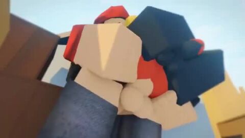 2boys 3d anal anal_penetration anal_sex animated arsenal_(rolve) ass balls beret_(rolve) big_ass big_balls big_penis black_balls black_penis blinking blush bottomwear_down brickbattle_(rolve) carrying carrying_partner devixxll embarrassed embarrassed_male erect_penis erection gay gay_anal gay_male gay_sex hot huge_penis light-skinned_male light_skin looking_at_partner loop male male/male male_focus male_only male_penetrated male_penetrating male_penetrating_male muscles muscular muscular_male no_underwear pants_down penetrating penetration penis red_tip roblox roblox_background roblox_game robloxian rolve sex sexy sexy_body smooth_animation smooth_penis sound source_request standing standing_male standing_sex tagme thick_ass thick_eyebrows thick_penis uncensored video yellow_body yellow_skin