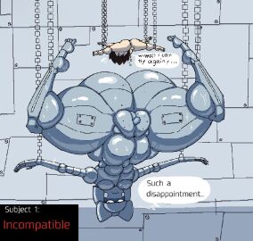 ass bubble_ass bubble_butt completely_nude female half-closed_eyes humiliation male naked nude penis receptionik receptionist robot robot_girl small_penis small_penis_humiliation smaller_human smaller_male sonic_(series) sonic_the_comic tagme varix