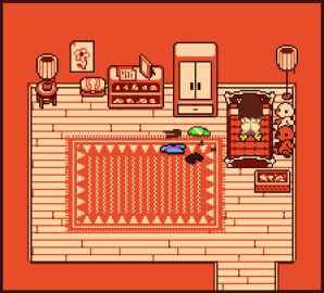 1boy 1girls animated bedroom chara clothes_on_floor cowgirl_position duo edit female female_chara frisk human male male_frisk nude pixel_art pussy sex straight theevilfallenone undertale undertale_(series) vaginal_penetration young