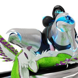 1_eye 3d alpha_channel anthro ava_(avatheavali) avali avatheavali avian big_breasts black_body blender_(artwork) blender_cycles blue_eyes blue_nipples blue_pussy breasts clothed clothing cowgirl_position digital_eyes digital_media_(artwork) duo e.v.a._(bysamzan) feathers female female_on_top from_front_position genitals glowing glowing_eyes glowing_genitalia hood humanoid looking_at_another looking_at_partner looking_pleasured lying machine male male/female metallic_body multicolored_body nipples on_bottom on_surface on_top partially_clothed penetration penile penile_penetration penis penis_in_pussy pussy robot robot_humanoid seat sex simple_background tail tongue tongue_out transparent_background two-tone_body vaginal_penetration wide_hips