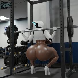 3d 3d_(artwork) animated big_ass big_breasts big_butt big_thighs grok gym haydee haydee_(game) huge_ass huge_breasts huge_butt huge_thighs mr.boner squatting sweating sweaty_ass sweaty_body tagme video