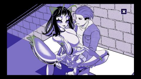 1boy 1girls anomalous_coffee_machine cum female gameplay horu_(anomalous_coffee_machine) penis sound tagme video