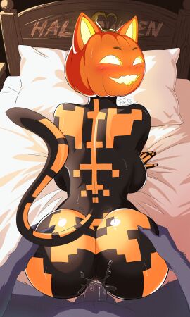 absurd_res anthro ass ass_focus ass_grab big_ass cum cum_in_pussy cum_inside duo epic_games female for_a_head forks fortnite fortnite:_battle_royale hi_res huge_filesize male male/female nude nude_female object_head penetration pumpkin_head spice_(fortnite) thick_ass thick_thighs thighhighs thighs_bigger_than_torso