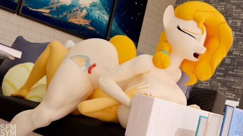 16:9 2girls 3d anthro anthrofied applejack_(mlp) ass big_ass big_breasts big_butt blonde_hair breasts closed_eyes digital_media_(artwork) duo earth_pony equid equine female female/female friendship_is_magic hasbro hi_res horse huge_ass huge_breasts huge_butt incest incestuous incestuous_(lore) mammal mother_and_daughter my_little_pony nude open_mouth pear_butter_(mlp) pony symm widescreen yuri