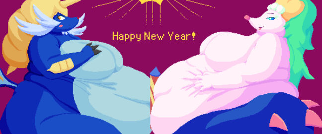 ass bbw big_ass big_breasts breasts bubble_ass bubble_butt cleavage enkah female furry huge_ass huge_breasts overweight pokemon pokemon_(species) primarina samurott tagme