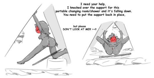 1girls anus ass breasts enf female koryqwq legs_held_open legs_spread nude pussy shower spread_legs spread_pussy tagme