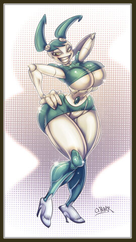 2d areolae ass big_breasts breasts busty curvy female high_resolution jenny_wakeman metallic_body my_life_as_a_teenage_robot nickelodeon nicktoons nipples nude robot robot_girl robot_humanoid seductive signature solo_female tagme wagner wide_hips xj-9