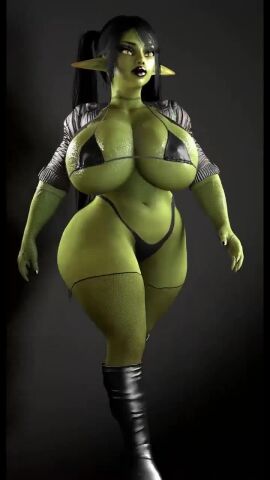 1girls 3d ass ass_bigger_than_head big_ass big_breasts big_thighs breasts breasts_bigger_than_head bust busty chest curvaceous curvy curvy_figure female goblin goblin_female green-skinned_female green_body green_skin hips hourglass_figure huge_ass huge_breasts huge_thighs humanoid large_ass large_breasts large_thighs legs mature mature_female sevenarts sevenverse sevenverse_fantasy short_stack shortstack slim_waist tagme thesevenartsx thick thick_hips thick_legs thick_thighs thighs thighs_bigger_than_head video voluptuous waist wide_hips wide_thighs
