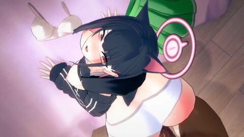1boy 1boy1girl 1girls 3d 3d_animation animated ass backshots bed bedroom big_ass big_penis black_hair blue_archive breasts breasts_out cat_ears cat_girl catgirl cock dark-skinned_male dark_skin doggy_style fat_ass female halo hoodie hoodie_lift interracial interracial_sex kazusa_(blue_archive) koikatsu koikatsu_(medium) large_ass large_breasts large_penis light-skinned_female light_skin male male/female male_penetrating male_penetrating_female mp4 multicolored_hair nipples no_sound partially_clothed penis penis_in_pussy penis_out pink_hair pov pov_male red_eyes self_upload sex sex_from_behind short_hair straight tagme thatvincent thick_ass vaginal_penetration vaginal_sex video voluptuous voluptuous_female