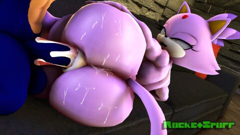 1boy 1boys 1girls anal anal_sex anthro ass ass_focus blaze_the_cat cat_ears cat_girl cat_tail couch cum cum_in_ass duo eyes_half_open fat_ass female furry interspecies male open_mouth penis rocketspuff sega sonic_(series) sonic_the_hedgehog sonic_the_hedgehog_(series) sweating sweating_female sweaty