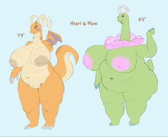 anthro bbw big_breasts breasts cleavage female furry huge_breasts nipples overweight plantedpot tagme thick_thighs wide_hips