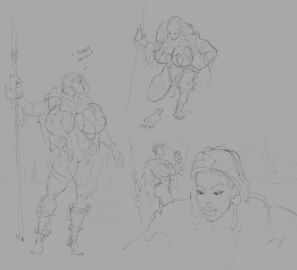 3girls abs areola areolae big_areola big_breasts big_nipples big_thighs bimbo bimbo_age_(iranon) bimbo_body bimbo_lips black_hair breasts breasts_bigger_than_head dark-skinned_female dark_skin earrings female female_only functionally_nude functionally_nude_female fur gigantic_breasts hoop_earrings huge_areola huge_areolae huge_breasts huge_thighs iranon large_areolae large_breasts large_thighs muscular muscular_female native_american native_american_female nipple_piercing nipples oc original original_character original_characters outdoors outside piercing snow solo spear standing thick_thighs thighs uncolored