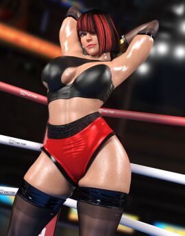 1girls 3d anna_williams ass big_ass big_breasts breasts female female_only solo solo_female tekken tekken_8 thick_thighs