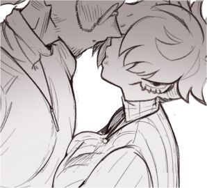 1boy 1girls about_to_kiss ass ass_up aunt aunt_hellen_(insouwu) beard belly big_ass big_breasts big_butt boobs breast_press breasts butt_up collar dean_(shecallmymelon) earring earrings female female_focus glasses glasses_on_head hair_between_eyes hair_over_eyes hair_over_one_eye insouwu inviting inviting_to_fuck inviting_to_sex legs long_hair male male/female massive_ass massive_butt messy_hair milf nipples_visible_through_clothing oc original_character pants ponytail pose shirt short_hair sketch sweater teasing thick thick_hips thick_thighs thigh_highs thighhighs thighs