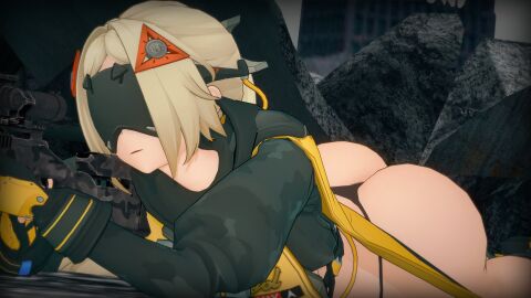 1girls 2025 3d absurd alternate_version_available ass ass_exposed ass_focus big_ass big_ass_(female) black_gloves black_pants blindfold blindfolded blonde_female blonde_hair breasts clothes crop_top different_angle eyewear female female_focus female_human female_only fingerless fully_clothed gear glasses gloves gun half-dressed highres holding holding_gun holding_weapon hoyoverse light_hair long_hair lying mihoyo mihoyo_technology_(shanghai)_co._ltd. military military_uniform navel nudity nyxxzeiss ornament pants res rifle sniper solo solo_female solo_focus standing stomach tactical tagme thong tight trigger_(zenless_zone_zero) vest weapon zenless_zone_zero