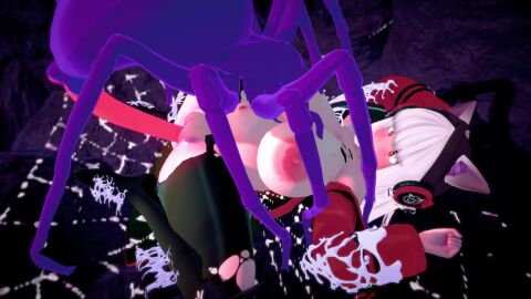 animal_ears animated arknights big_breasts bloated_belly breasts breeding_slave clothing defeat defeated female frostleaf_(arknights) fucked_senseless headphones helpless implied_impregnation insectophilia insects interspecies interspecies_pregnancy kemonomimi koikatsu loop monster monster_rape nipples orgasm penetration pinned pregnant pussy red_eyes reproductive_slave size_difference slave_breeding sound tagme thighhighs vaginal_penetration video white_hair