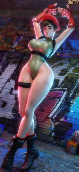 1girls 3d 3d_(artwork) activision big_breasts blizzard_entertainment breasts british british_female cammy_white_(cosplay) capcom clothed clothed_female cosplay crossover crossover_cosplay european european_female female female_focus female_only legs lena_oxton overwatch overwatch_2 short-haired_female short_hair smitty34 solo solo_female solo_focus street_fighter street_fighter_6 thick_thighs thigh_strap thighs tracer video_game_character