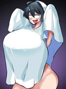 30th_video_rentals alternate_breast_size ass bedsheet_ghost big_ass big_breasts breasts breasts_bigger_than_head clothed color completely_nude covered_breasts female female_only folklore ghost ghost_costume ghost_girl halloween halloween_costume huge_ass huge_breasts hyper hyper_breasts indie_virtual_youtuber kataochi_chuuko kataoti_30 looking_at_viewer massive_breasts nakako_kataochi naked no_bra no_underwear nude virtual_youtuber vtuber