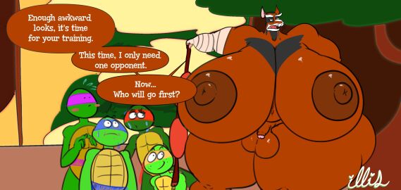 5boys areolae ass big_breasts big_nipples breasts breasts_bigger_than_head breasts_bigger_than_torso busty busty_male donatello donatello_(tmnt) gigantic_ass gigantic_breasts huge_breasts huge_nipples huge_thighs illis leonardo leonardo_(tmnt) male male_boobs male_breasts male_only male_tits male_with_breasts master_splinter master_splinter_(tmnt_2012) michelangelo michelangelo_(tmnt) nickelodeon nipples older_male raphael raphael_(tmnt) rat splinter teenage_mutant_ninja_turtles teenage_mutant_ninja_turtles_(2012) thick_thighs tmnt tmnt_2012 turtle venus_body venus_male