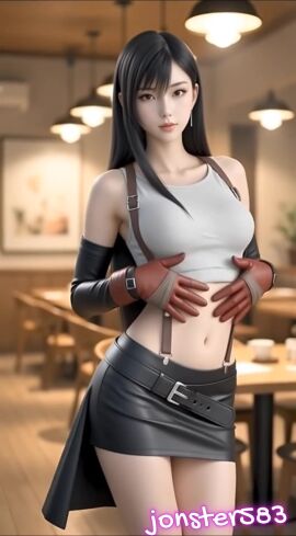 1girls 3d 3d_animation ai_generated bikini bikini_top black_hair dance dancer_outfit jonster583 nude nude_female solo solo_female solo_focus tagme tifa_lockhart tifa_lockhart_(shining_spirit) video