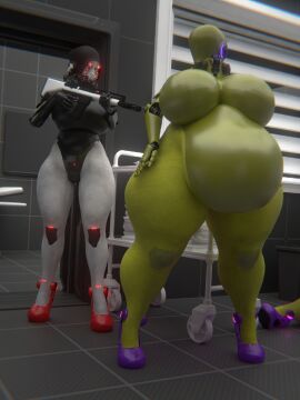 3d big_breasts breasts female haydee haydee_(game) obese qzk_forte thick_thighs wide_hips