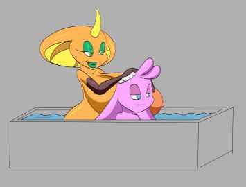 1boy 1girls age_difference arcadethehedgehog ass big_ass big_breasts brall_(pinkshonen) breasts bust busty chest curvaceous curvy curvy_figure digital_media_(artwork) female female_focus hips hourglass_figure huge_ass huge_breasts humanoid large_ass large_breasts legs light-skinned_female light_skin male male/female mature mature_female older_female orange-skinned_female orange_body orange_skin pink-skinned_male pink_body pink_skin qper_(pinkshonen) reptile reptile_humanoid slim_waist snake snake_girl straight thick thick_hips thick_legs thick_thighs thighs voluptuous voluptuous_female waist wide_hips younger_male