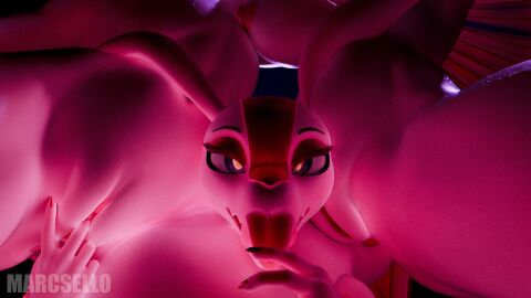 3d 3girls anal_plug anthro anus areola ass big_areola big_ass big_breasts big_nipples big_thighs breasts buttplug covered_nipples digital_media_(artwork) female fur furry genitals hi_res huge_ass huge_breasts huge_thighs looking_at_viewer lovander lovander_(mayosplash) marcsello nipples pal_(species) palworld pink_body pink_hair pocketpair pussy scalie tagme thick_hips thick_thighs thigh_highs thighs