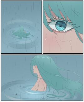 1girls female marima666_(artist) partially_submerged tagme