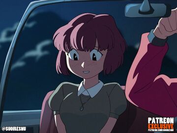 1boy 1boy1girl 1girls animated anthro anthro_on_human breasts brown_body car car_sex completely_nude completely_nude_female furry human night nipples nude nude_female outdoors penetration penile penile_penetration penis penis_in_pussy reverse_cowgirl_position riding riding_penis sex short_hair straight suoiresnu tagme tail video wolf_girl