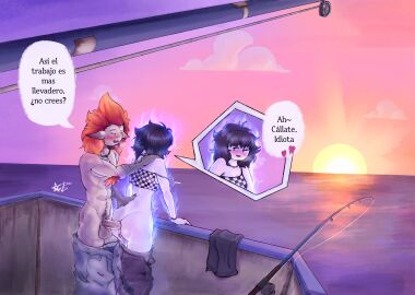 adventure_time adventure_time_(oc) anal anal_focus anal_insertion anal_juice anal_object_insertion anal_orgasm anal_sex anus anus_focus avora_(oc) boat exhibitionism female focus_anal focus_on_ass full_color lamorratactica pussy standing standing_position standing_sex vagina