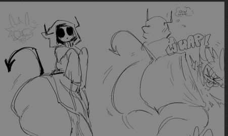 ass ass_focus ass_slap balls boo_(mario) cloak clothed clothing creature demon_horns demon_tail doodle femboy feminine_male floating ghost gimphorse glasses horns horse huge_ass huge_butt huge_cock huge_thighs hyper hyper_ass hyper_balls hyper_penis larger_male male male/male male_only mario_(series) mask nervous penis ponyzilla_(boo) showing_ass shy shy_guy sketch sketch_page slap sound_effects spanking thought_bubble tongue video_game