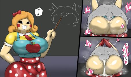 1boy 1girls 2d 2d_(artwork) 2d_artwork anon anonymous_male ass balls big_ass big_ass_(female) big_ass_cheeks big_boobs big_breasts big_butt big_butt_(female) big_butt_cheeks big_buttocks big_cock big_dick big_penis black-eyed_female black_eyes blonde blonde_hair boobs breasts chalk chalkboard chalkboard_drawings chalkboard_writing classroom classroom_sex cum cum_inside enigi09 eyelashes faceless_male female female_penetrated hair_bow heart heart_symbol hearts hearts_around_body hips huge_boobs huge_breasts impregnation_risk large_boobs large_breasts leg_lock long_skirt male male/female male_penetrating male_penetrating_female mating_press miss_delight penetration penis poppy_playtime poppy_playtime_(chapter_3) pussy red_hair_bow red_shoes rosy_cheeks sex sex_education smile smiley_face steam steaming steaming_body steamy steamy_ass steamy_penis teacher teaching thick thick_ass thick_butt thick_hips thick_thighs tremble tremble_lines tremble_spikes vaginal vaginal_penetration vaginal_sex wide_hips