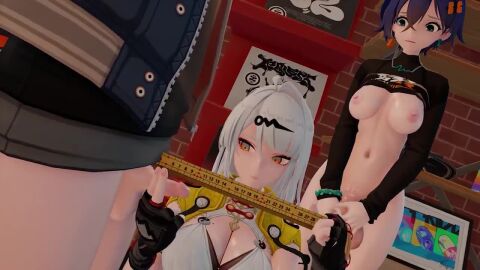 1boy 1futa 1girls 3d aimii audio balls belle_(zenless_zone_zero) big_penis brother_and_sister dick dickgirl fat_cock female frottage frotting futanari hoyoverse huge_cock large_breasts large_penis light-skinned_female light-skinned_futa light-skinned_male light_skin male mihoyo penis penis_size_comparison penis_size_difference siblings size_comparison small_penis tagme thick_penis video wise_(zenless_zone_zero) yixuan_(zenless_zone_zero) zenless_zone_zero