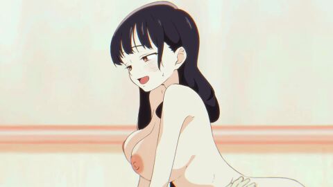 1boy 1girls anus ass bed boku_no_kokoro_no_yabai_yatsu bouncing_breasts brown_eyes cheating cheating_girlfriend cowgirl_position cuckold from_behind grabbing indoors large_breasts nanpai netorare nipples ntr open_mouth orange_hair penis pov purple_hair pussy sex tagme vaginal_penetration video yamada_anna