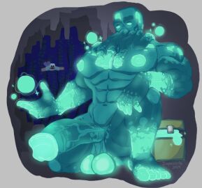 1boy 2024 abs anthro anthro_focus anthro_only anthro_solo balls cephalopod digital_drawing_(artwork) digital_media_(artwork) erect_penis erection glans glow_squid_(minecraft) glowing glowing_balls glowing_body glowing_genitalia glowing_markings glowing_penis huge_balls huge_cock huge_testicles humanoid_genitalia humanoid_penis impossizzle large_penis male male_anthro male_focus male_only minecraft minercraft muscles muscular muscular_male navel nipples octopodiform octopus pecs pectorals penis penis_out solo solo_anthro solo_focus solo_in_panel solo_male steve_(minecraft) testicles underwater vein veiny_penis