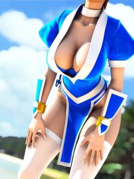 ai_generated animated big_ass big_breasts dead_or_alive horny_female kasumi_(doa) kunoichi ninja sound tagme video